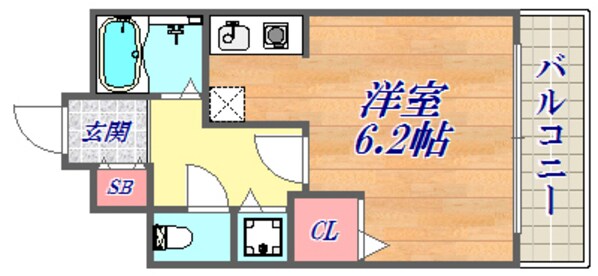 ロイヤルヒル神戸三ノ宮の物件間取画像